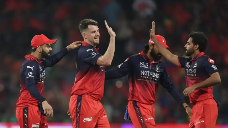 RCB beat CSK by 27 runs in a thriller