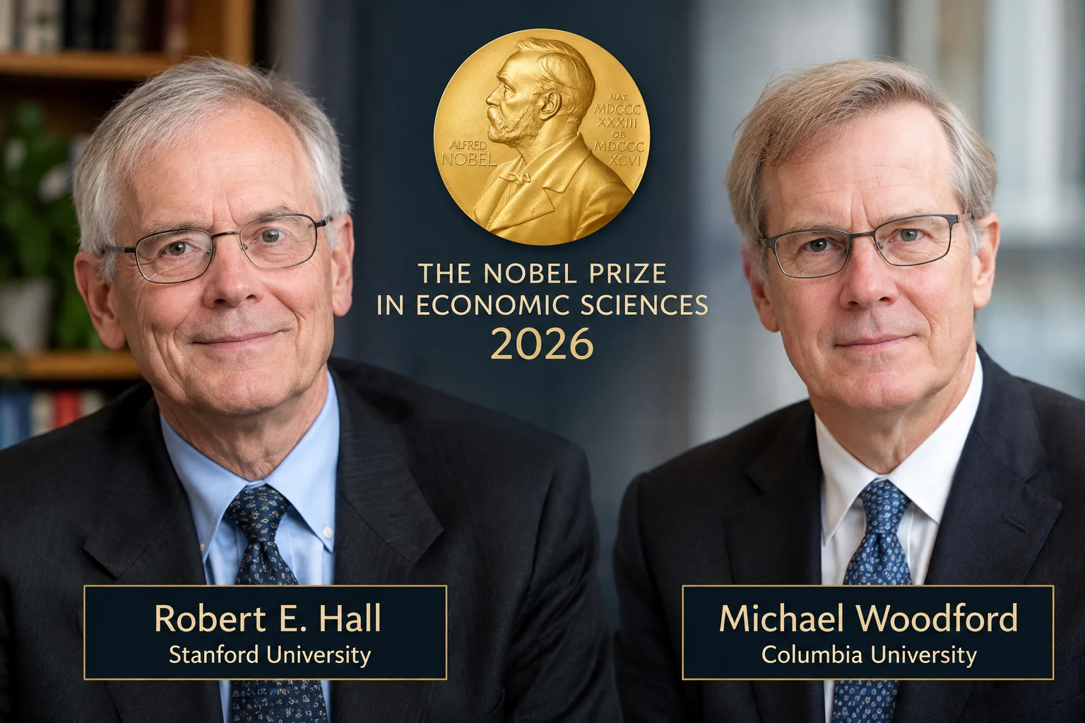 Nobel Prize in Economics 2026: Robert E. Hall and Michael Woodford Win for Research on Economic Stability