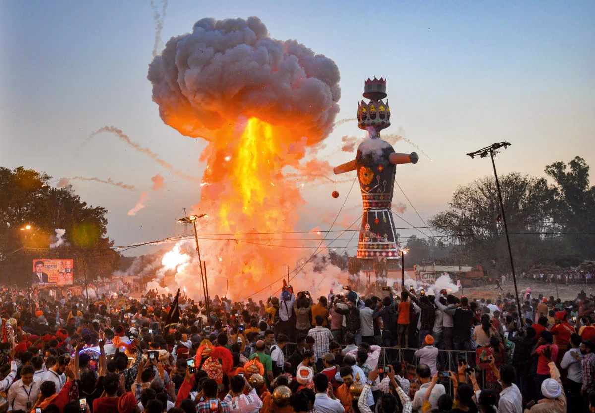 Why Is Ravana Burnt on Dussehra? The Story and Symbolism Behind Ravan Dahan