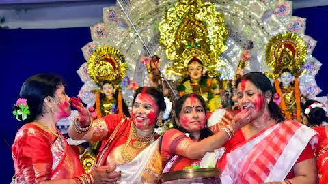 Dussehra 2026: Bengal Celebrates Sindoor Khela & Visarjan